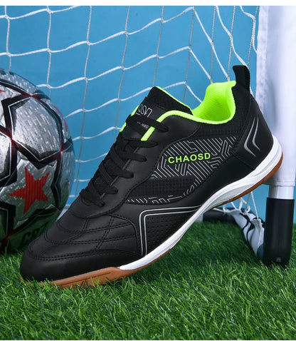 Men's Professional Soccer Cleats Anti-Slip Futsal Training Cleats Wear-Resistant Ultralight Outdoor Indoor Unisex Sneakers