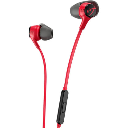 HyperX Cloud Earbuds II Wired Gaming Earphones with Microphone, 3.5mm Gaming Earbuds for PC Mobile Nintendo Switch, High-Fidelity In-Ear Headphones