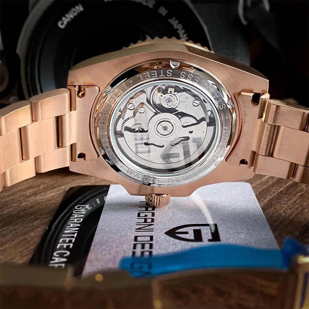 PAGANI DESIGN V3 40MM  Men Mechanical Wristwatch Sapphire Luxury Automatic Watch Men's Stainless Steel Waterproof watches