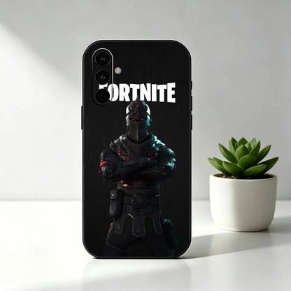R-Royales F-Fortnite Game Phone Case Black Silicone Soft for Samsung Galaxy A73, A72, A71, A70, A53, A52, A51