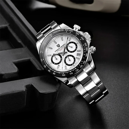 Novo PAGANI DESIGN PD1644 Relógio de Luxo para Homem em Quartzo com Data Automática, Cronógrafo Desportivo de Pulso, Impermeável 100m, Presente para Homem