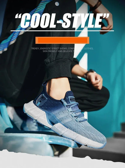 New Fashion Running Sport Shoes Men Sneakers Lightweight Breathable Mesh Comfortable Men's Casual Shoes Outdoor Jogging Zapatos