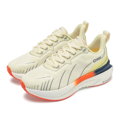 ONEMIX New Cushioning Running Shoes For Men Suitable for Heavy Runners Lace-Up Sports Women Non-slip Outdoor Athletic Male Sneakers