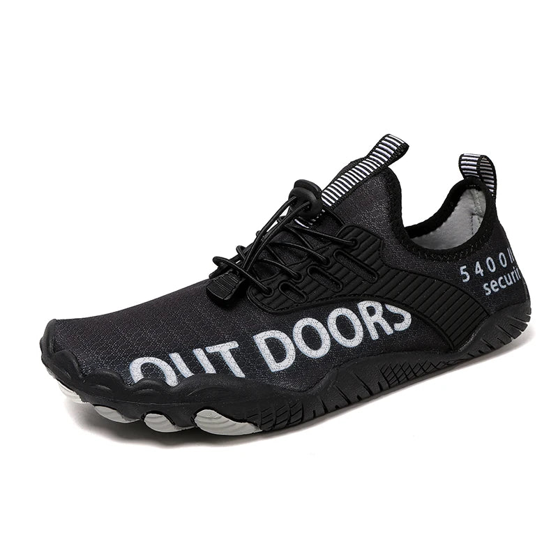 Men's Water Sports Shoes, Quick-Dry, Non-Slip Five-Finger Shoes, Outdoor Wading Swimming Barefoot Aqua Shoes, Lightweight Sneakers
