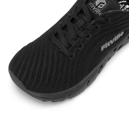 FitVille wide toe box shoes for men, cushioned, extra wide width, non-slip, wide lightweight breathable running shoes