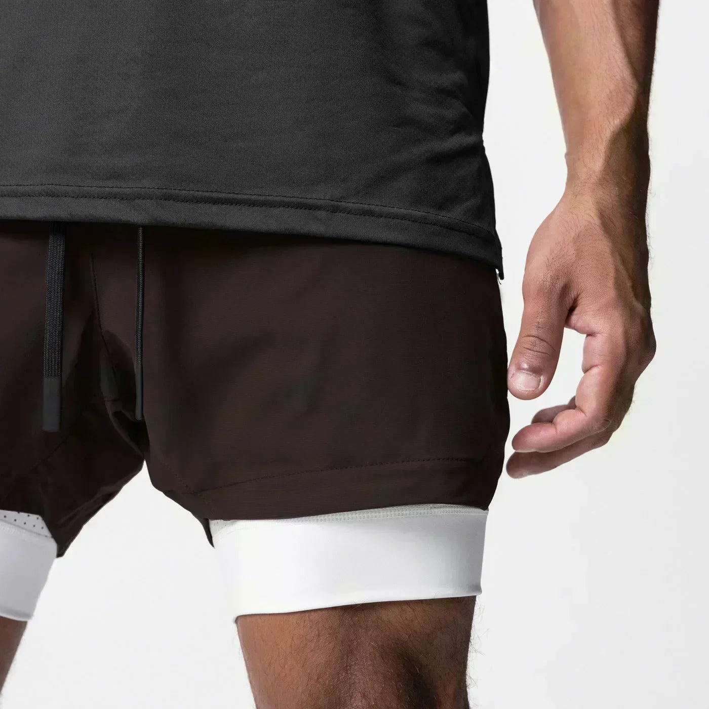 2026 Dragon Ball Anime Men's Shorts Sportswear Quick Dry Gym Pants Double-layer 2 in 1 Shorts Y2k Summer Breathable Streetwear