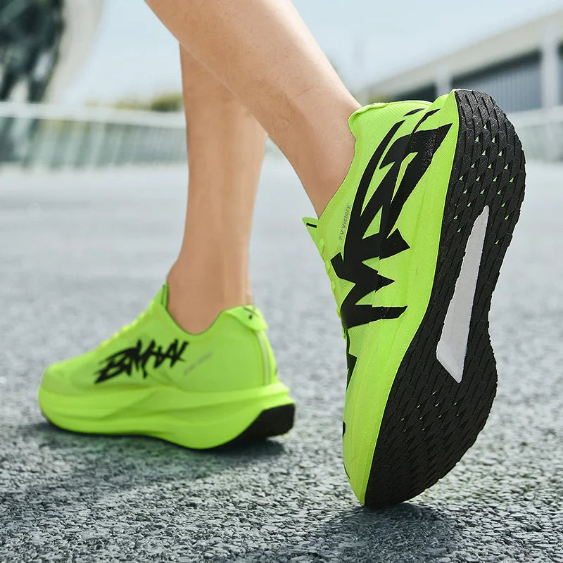 Sports Shoes for Men, Casual Running Shoes, Unisex Jogging Shoes, Popcorn Outsole, Lightweight Breathable Sports Shoes, Women's Non-Slip Shock-Absorbing Athletic Running Shoes 34-44