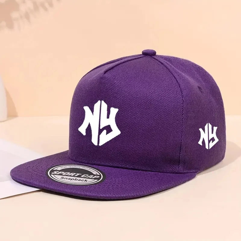 Cappellino da baseball con stampa neutra, per la primavera e l’autunno, regolabile, casual, in stile hip-hop, con visiera, per la protezione dal sole