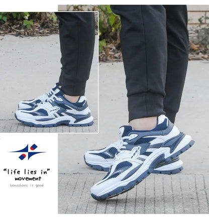 BONA New Designers Breathable Road Running Shoes Casual Shoes Man Athletic Walking Footwear Men Outdoor Jogging Masculino