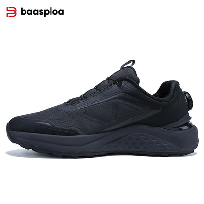 Sapatos de Caminhada Baasploa para Homem, Outdoor e Escalada, em Malha Respirável, para Viagem e Caminhada, Antiderrapantes, Resistentes ao Desgaste, Confortáveis, Tipo Sneaker