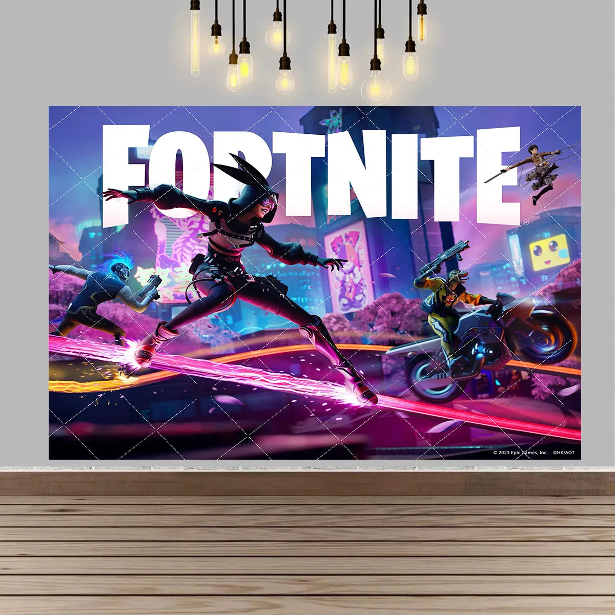 Backdrop F-fortniteds para Festa de Aniversário de Rapaz, Faixa Decorativa Infantil, Decoração de Mesa de Bolo de Aniversário, Acessórios para Festa, Adereços Fotográficos e Presente