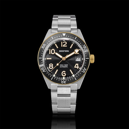 Sugess Diveing Watch of Men Automatic Mechanical Wristwatches 20ATM Waterproof Sapphire NH35A Movement BGW9 Luminous New S434-2