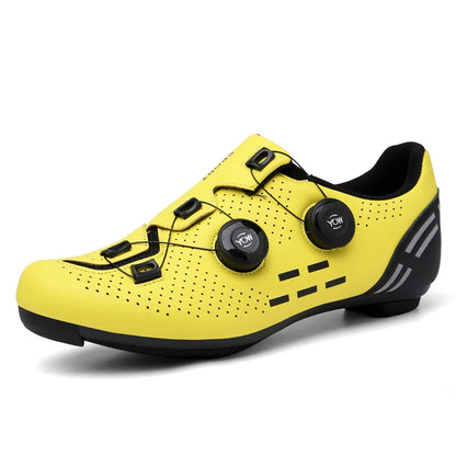 Sapatos de Ciclismo de Alta Qualidade para Homem SPD Autoencaixe Estrada Bicicleta Desporto Sapatos de Ciclismo MTB de Montanha Antiderrapantes para Mulher 36-47