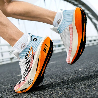 Sneakers da uomo in mesh comfort, scarpe da tennis 2025, running da uomo con piastra in carbonio 3.0, ammortizzazione per sport, allenamento e jogging