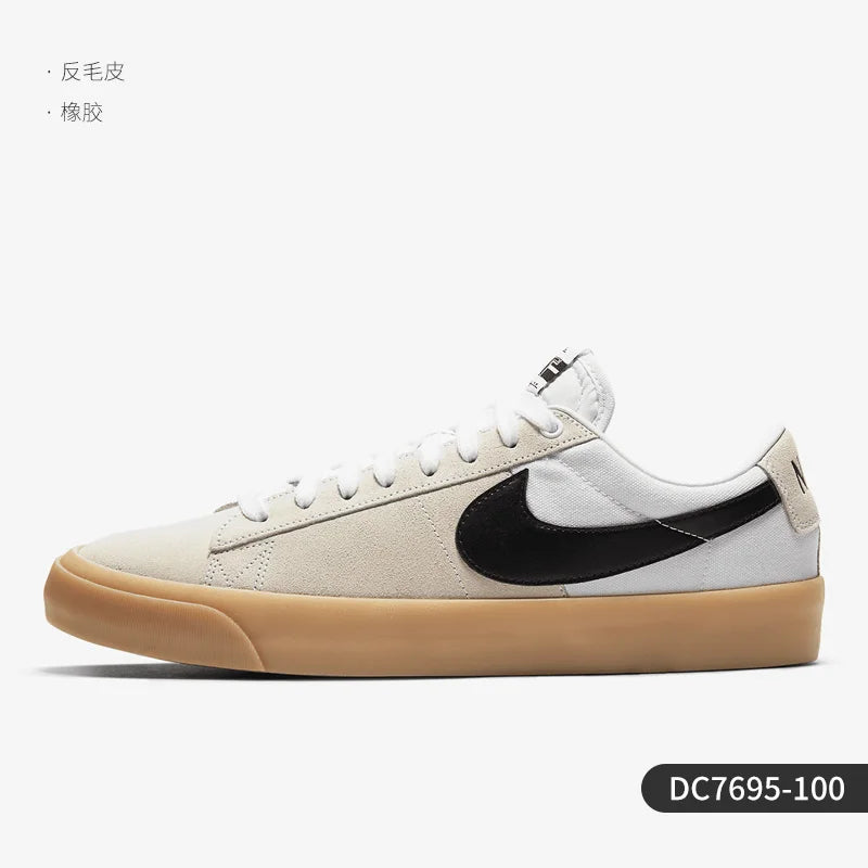 Oficiální autentické unisexové klasické nízké skate boty Nike SB Blazer Zoom DC7695-100