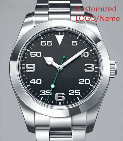 A989 Store Customized Watch Men's WomenAutomatic Mechanical Watch 36mm 40mm 904L Stainless Steel Black Blue