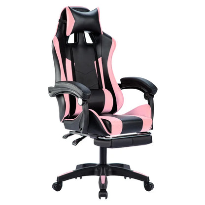 Factory Revolving Gaming Race Chairs for Gamers with Footrest