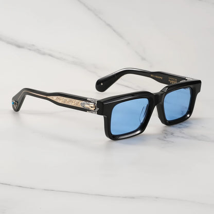 JMM BELVEDERE Design Luxury Brand Men Sunglasses Women Thick Acetate Style Trendy Oval UV400 Outdoor Trendy Fashion Eyewear