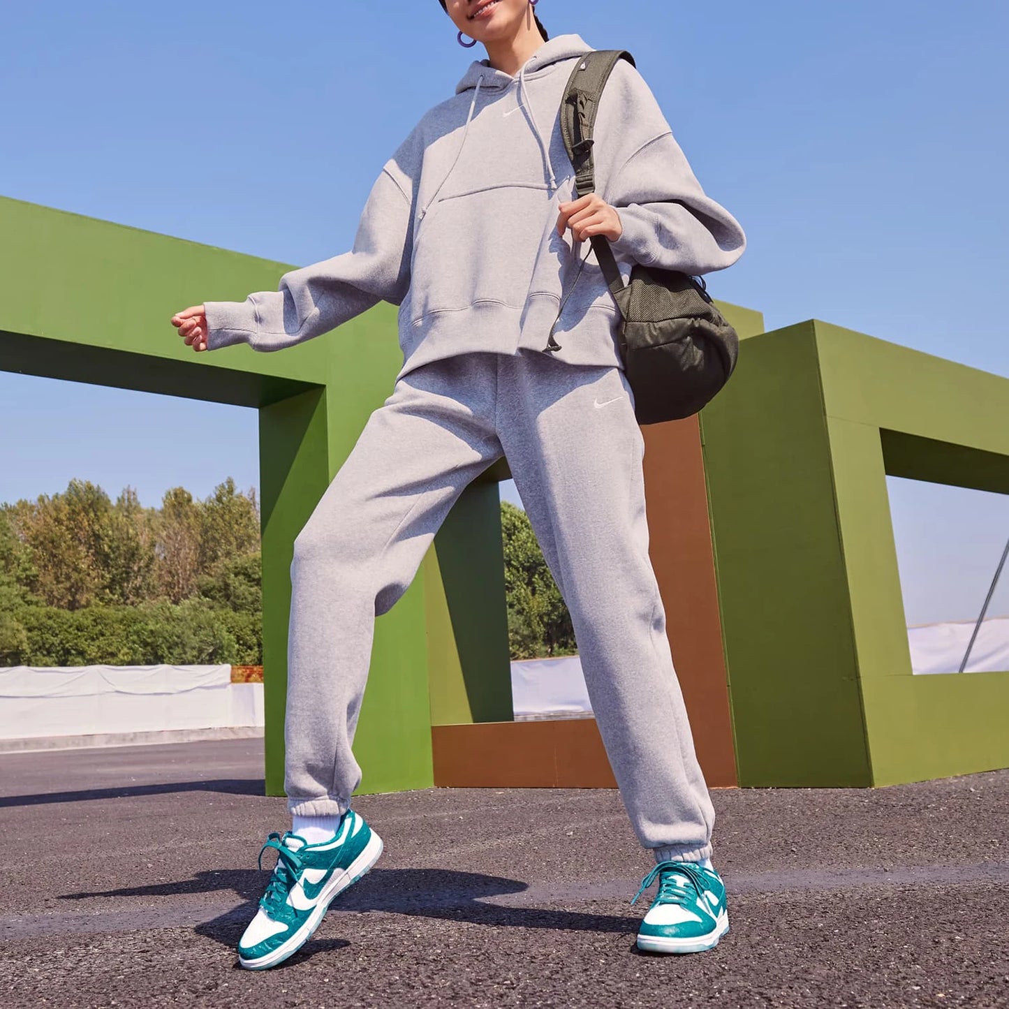 Sneakers sportive rétro Nike Official Authentic Dunk Low da donna con ammortizzazione leggera DV3029-100