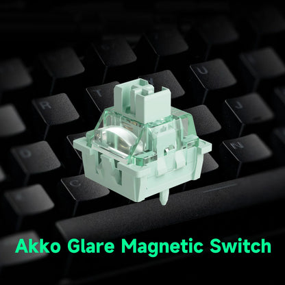 Akko MonsGeek FUN60 Ultra Mechanical Gaming Keyboard Magnetic Switch 60% Rapid Trigger 8K HE/TMR Custom Aluminum Keyboard Gamer