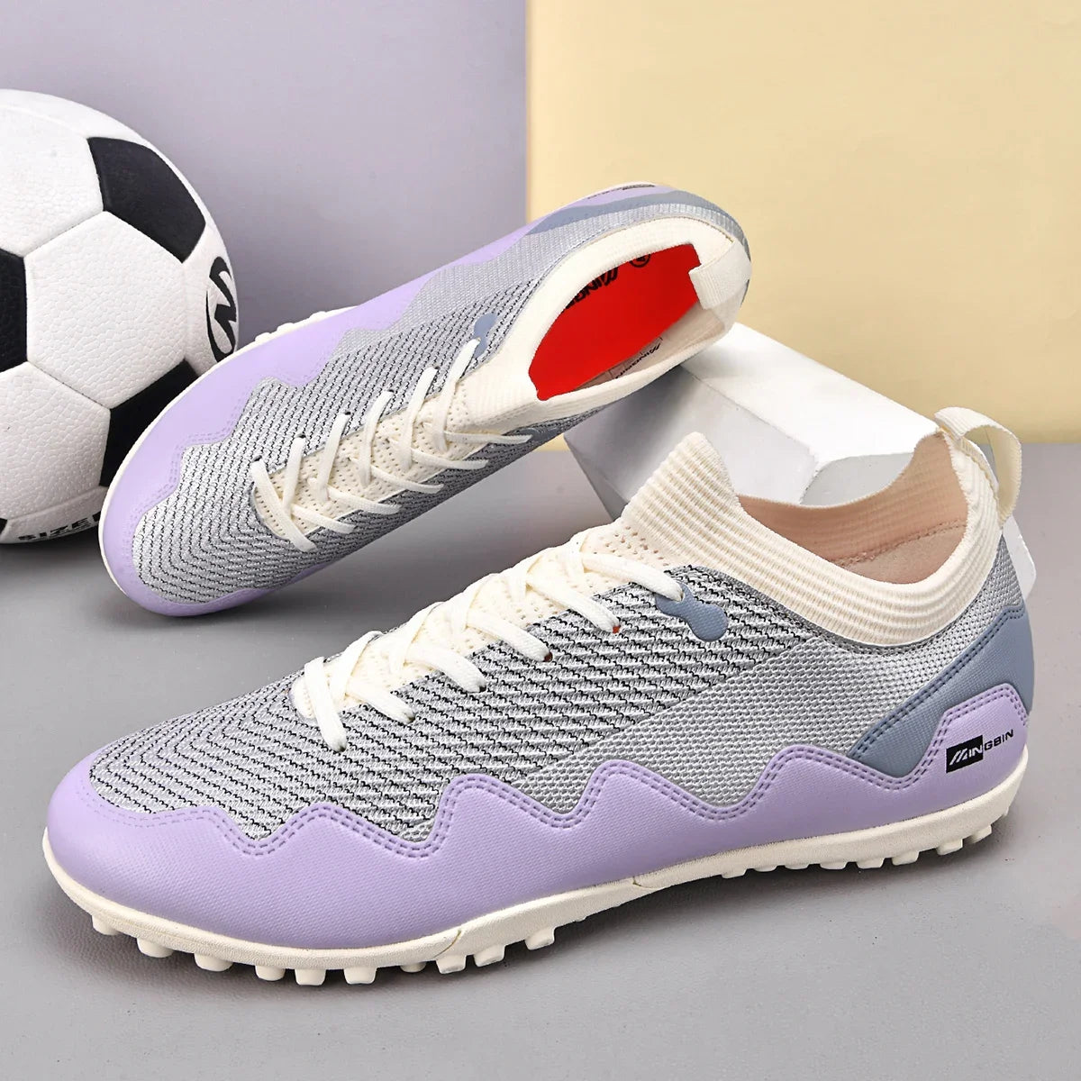 Nouvelles chaussures de football pour hommes, baskets TF/FG, vente flash, chaussures de futsal de haute qualité, chaussures de football professionnelles, crampons pour femmes, ultra-légères, unisexes