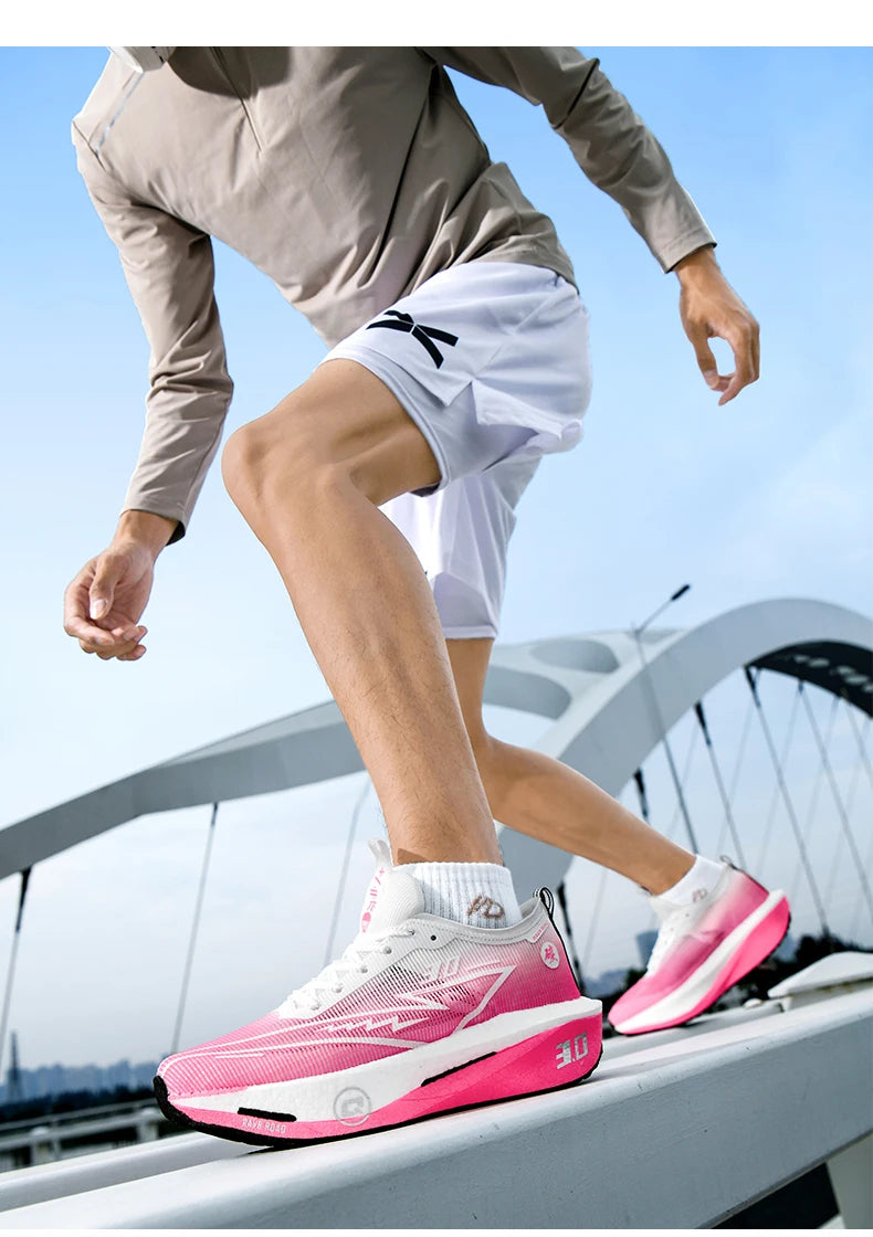 Sneakers da uomo in mesh comfort, scarpe da tennis 2025, running da uomo con piastra in carbonio 3.0, ammortizzazione per sport, allenamento e jogging