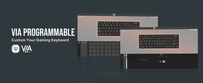 CIDOO QK61 V2 VIA-Programmable 60% Gasket Structure Wired/2.4GHz Wireless/Bluetooth Compact Keyboard with South-Facing LEDs