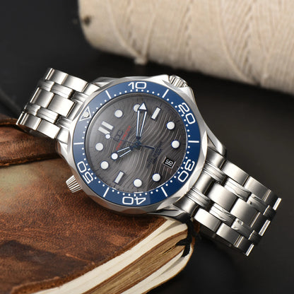 DWAYNE CAMPBELL Top Luxury NH35 Men's Automatic Mechanical Watch Ceramic Bezel Waterproof Classic Business Wristwatch