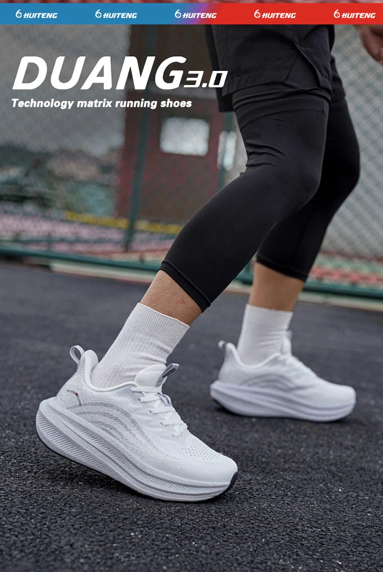 Zapatillas deportivas impermeables DUANG para hombre y mujer, zapatillas de running para maratón, calzado casual para atletismo al aire libre, antideslizantes