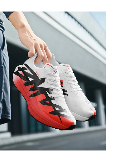 Sports Shoes for Men, Casual Running Shoes, Unisex Jogging Shoes, Popcorn Outsole, Lightweight Breathable Sports Shoes, Women's Non-Slip Shock-Absorbing Athletic Running Shoes 34-44
