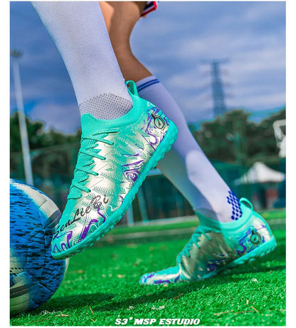 Zapatillas de fútbol profesionales para hombre y mujer de alta calidad, botas de fútbol de moda para hombre, talla grande 46, zapatillas de fútbol sala, deportivas para hombre