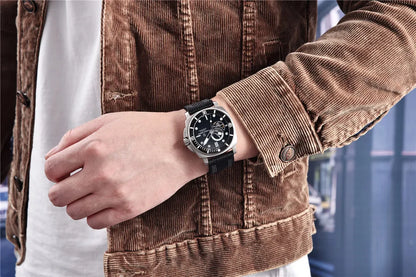 PAGANI DESIGN 2025 New Tourbillon Skeleton Luxury Automatic Watch For Men Japan NH39A Stainless steel Mechanical WristWatch Men