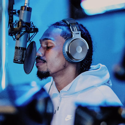 OneOdio Pro-10 Studio Monitoring Headphones – Wired HiFi Over-Ear Headset with 50mm Drivers, Deep Bass & Professional Audio
