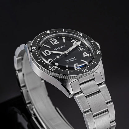 Sugess Diveing Watch of Men Automatic Mechanical Wristwatches 20ATM Waterproof Sapphire NH35A Movement BGW9 Luminous New S434-2