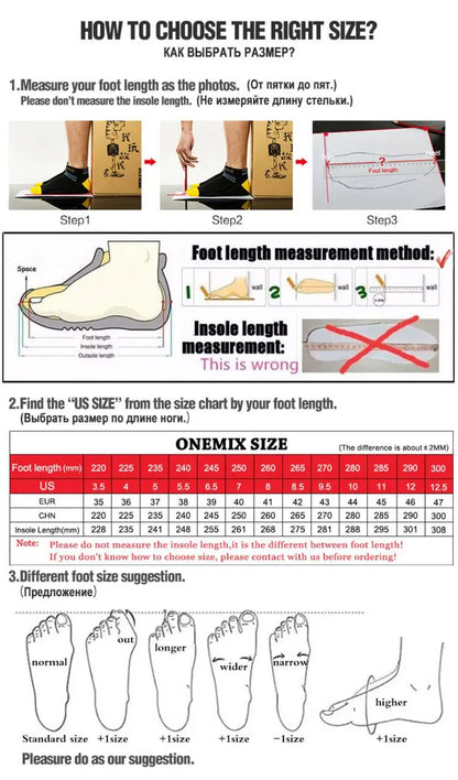 ONEMIX Bumper Elit Racing Running Shoes Cushion Stable Sport Shoes Light Anti-Slip Wearable Walking Sneakers Spring Jogging