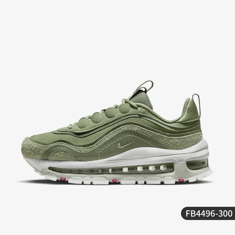 Γυναικεία παπούτσια τρεξίματος Nike Air Max 97 με αερόστρωμα και αναπνέουσα κατασκευή FB4496-300