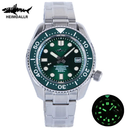 Heimdallr Diver Watch For Men MM300 Sumo SBDX 300M Waterproof Sapphire Crystal C3 Luminous NH35 Automatic Movement Wristwatch