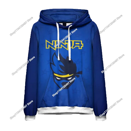 Fortnite Couple Wear Men's and Women's Sweater Children's Printed Casual Hoodie Student Outdoor Sports Simple Long-Sleeved