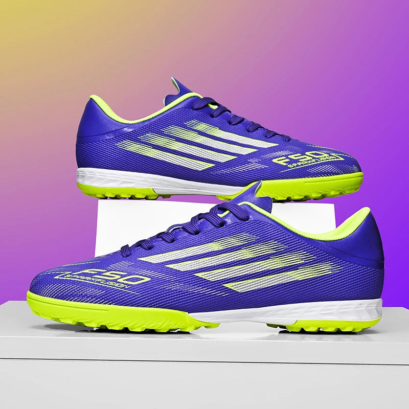 New Men Professional Football Boots Boys Soccer Shoes Sports Shoes TF/FG Match Sneakers Ankle Non-Slip Comfortable Unisex