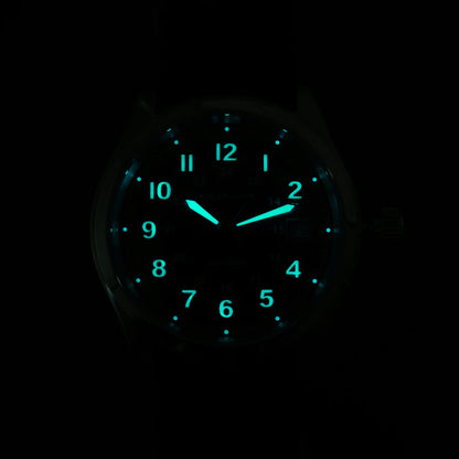 Militado ML08 Quartz Watch Ronda 515/VH31 Movement Domed Sapphire Wristwatch BGW9 Luminous 10Bar Waterproof 38mm Vintage Watches