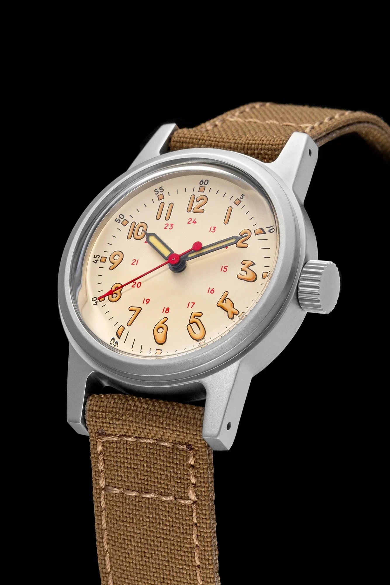 THORN Retro Military Watch 36mm Watch Made of NH35A Movement SHY-043 Sport Watch Unisex Men's and Women's Luxury