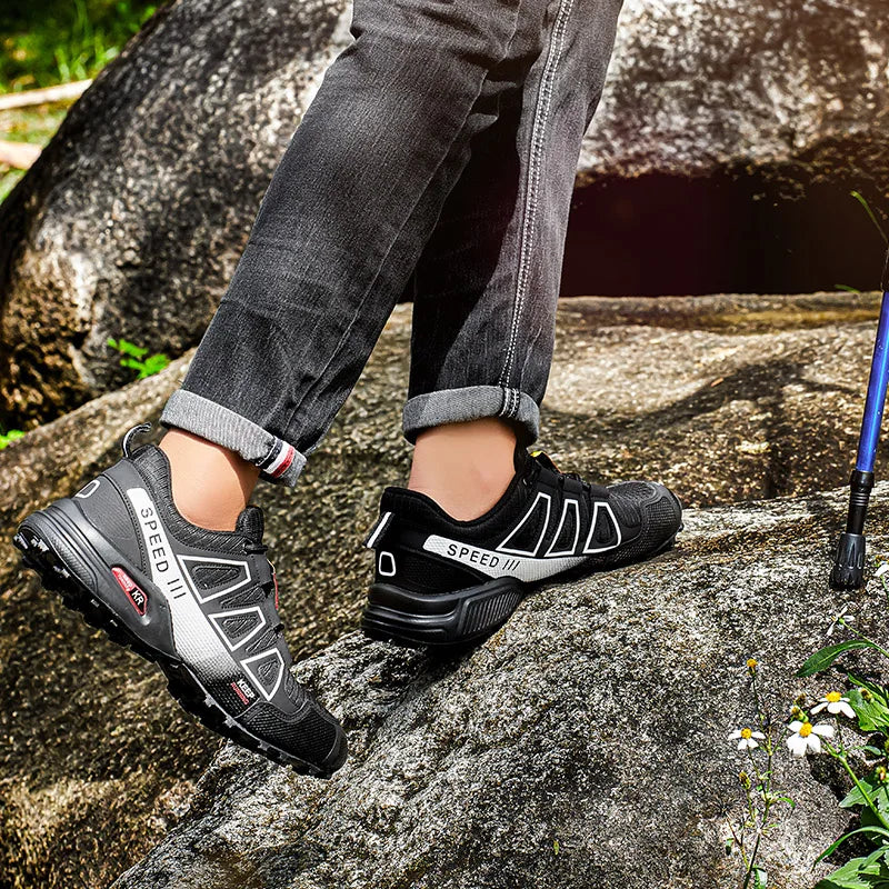 Scarpe da trekking da uomo impermeabili da outdoor con lacci, scarpe sportive, scarpe casual da bicicletta da donna, scarpe tattiche da allenamento da campo antiscivolo