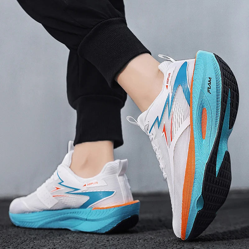 Zapatillas de running modernas para hombre y mujer, calzado deportivo casual cómodo y transpirable, zapatillas juveniles para deportes al aire libre y caminar