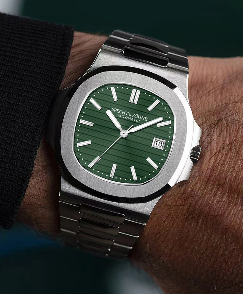 Specht&Sohne 2025 New Classic Men's Watches Luxury Automatic Watch For Men Stainless Steel Sapphire 8215 Mechanical Wristwatch