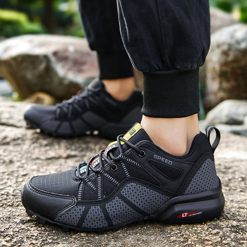 2025 Hiking Shoes for Men Non-slip Wear-resistant Comfortable Outdoor Hiking Sports Shoes Outdoor Running Shoes Walking Sports Shoes