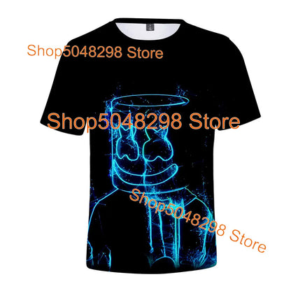 T-shirt Fortnite Bushranger para Crianças, Estampado 3D Banana Peely, T-shirt para Homem e Mulher, Top de Verão Battle Royale, Presentes de Aniversário