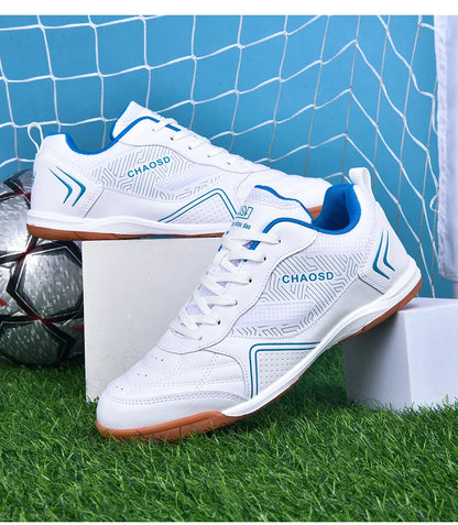 Men's Professional Soccer Cleats Anti-Slip Futsal Training Cleats Wear-Resistant Ultralight Outdoor Indoor Unisex Sneakers
