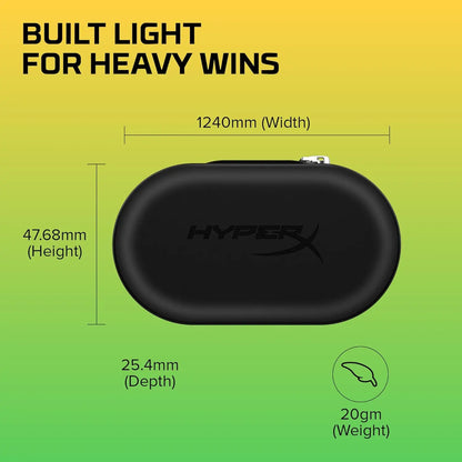 HyperX Cloud Earbuds II Wired Gaming Earphones with Microphone, 3.5mm Gaming Earbuds for PC Mobile Nintendo Switch, High-Fidelity In-Ear Headphones
