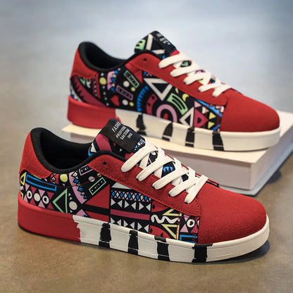 YRZL skateboard shoes for men, canvas sneakers, casual breathable walking shoes, lightweight flat shoes, street trend sport shoe