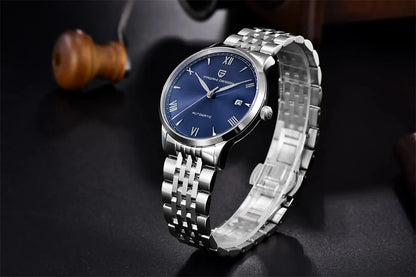 PAGANI DESIGN 40MM Pilot Men Mechanical Watch Luxury Sapphire Glass Automatic Watch 100M Waterproof NH35 Wristwatch For Men